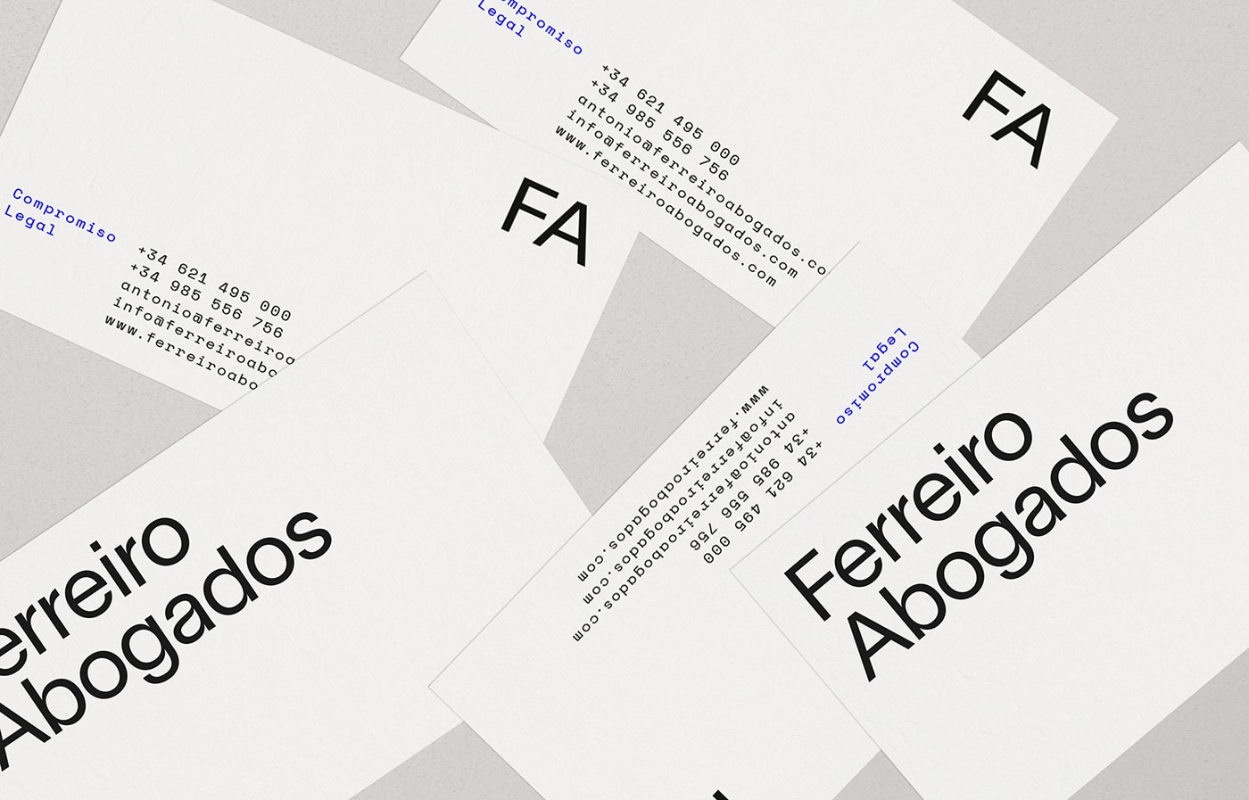 ferreiro business cards