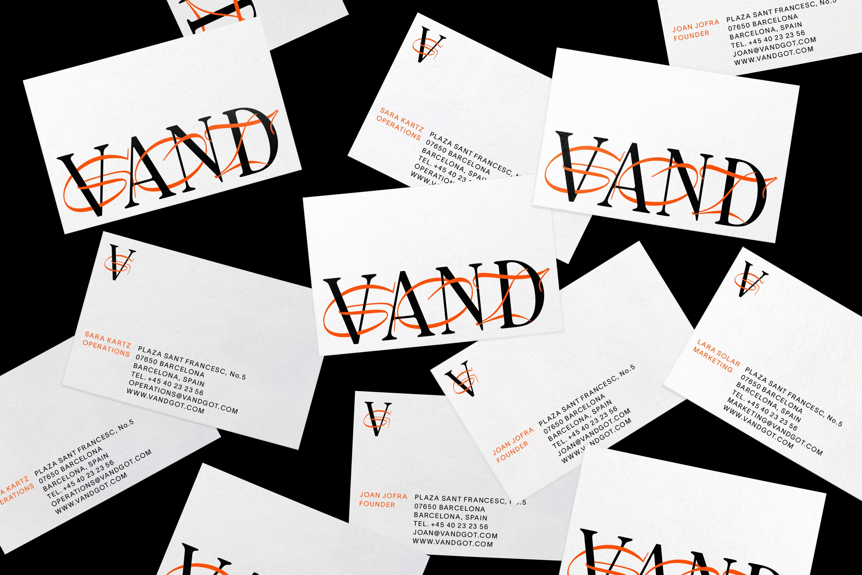 vandgot business cards